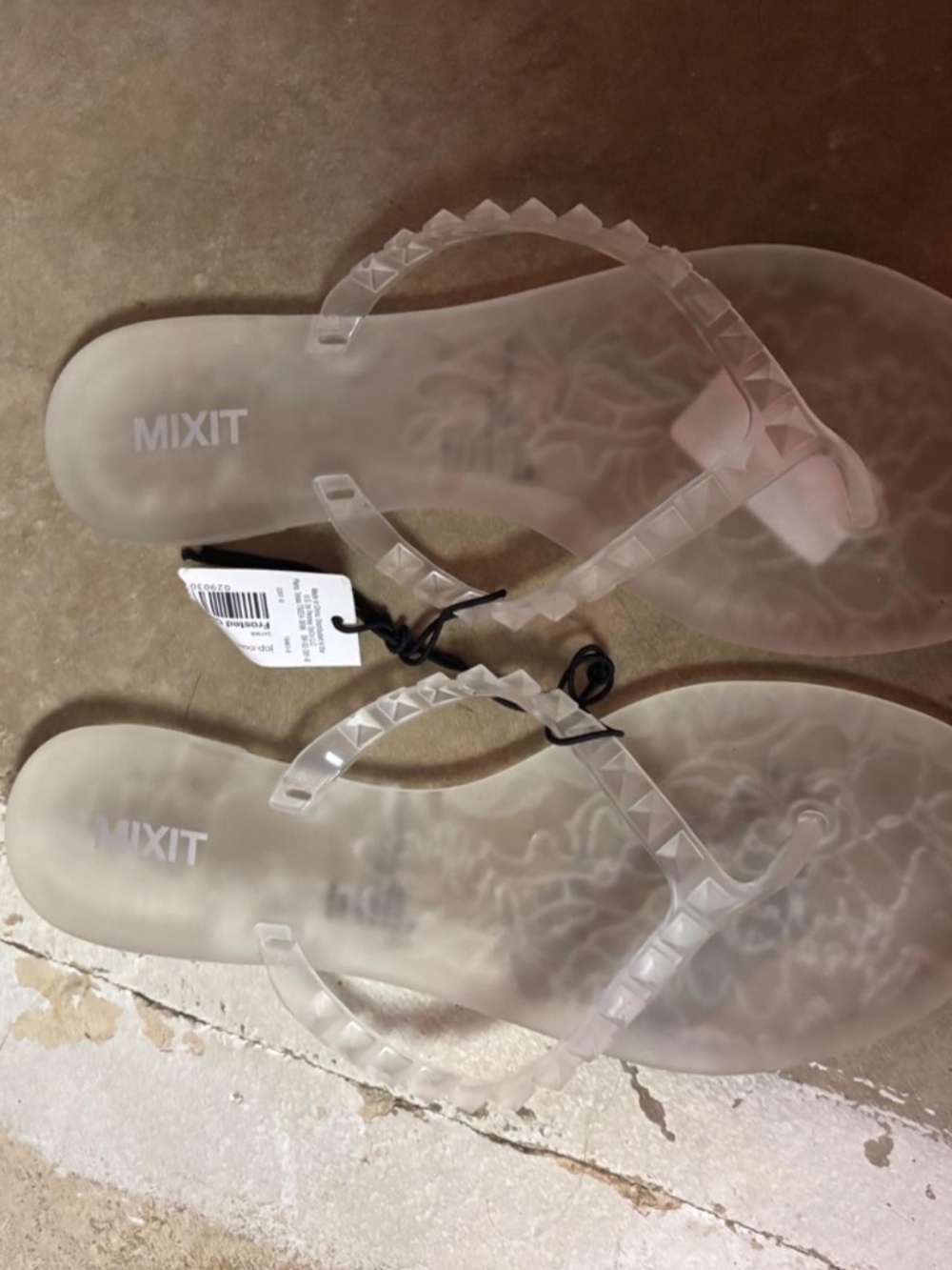 Mix it Women's White Flip flops